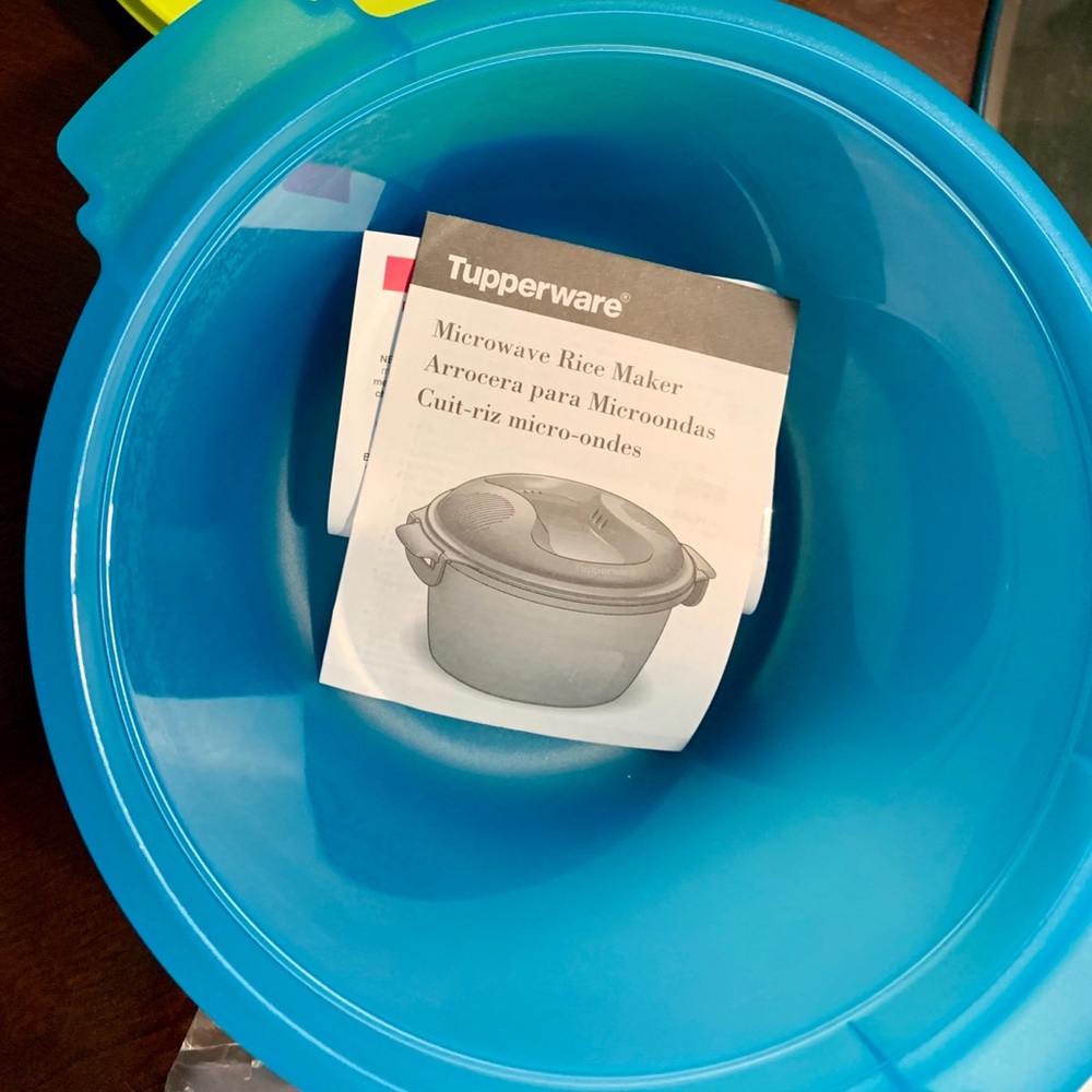 Microwave Rice Maker, TUPPERWARE!